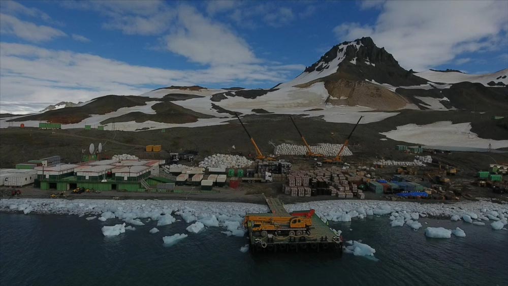 China constrói a nova casa do Brasil na Antártica