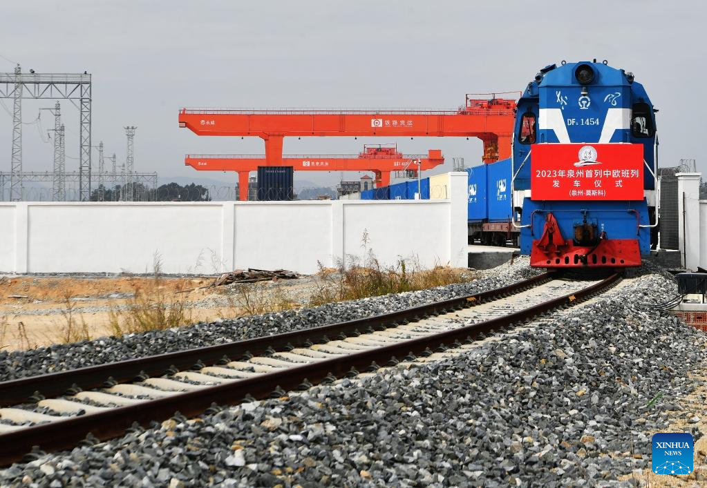 China e Bélgica inauguram nova rota para trens de carga