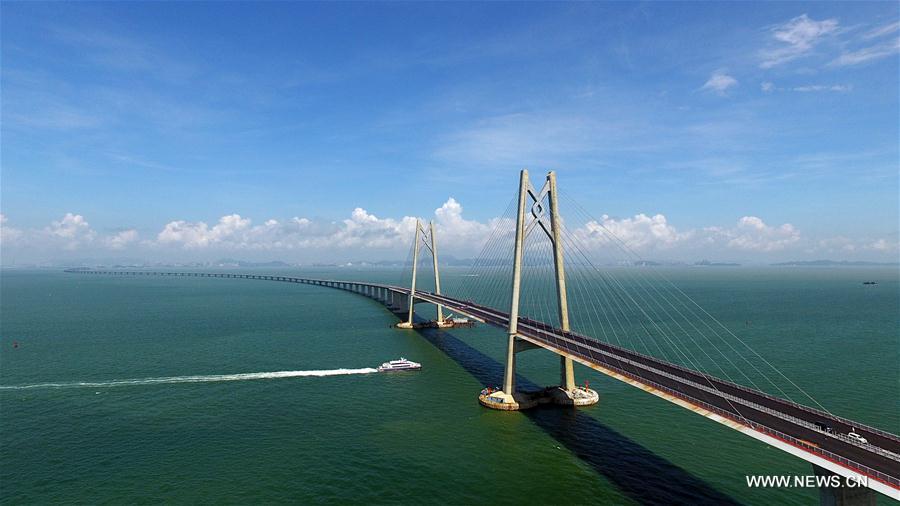 Ponte Hong Kong-Zhuhai-Macau será inaugurada nesta quarta-feira