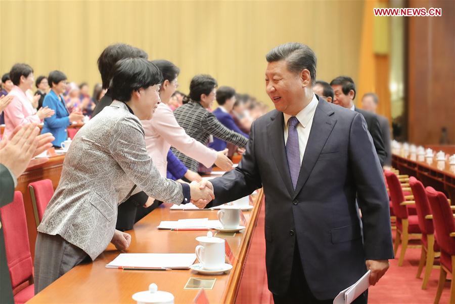 Presidente chinês parabeniza mulheres durante o Dia Internacional da Mulher