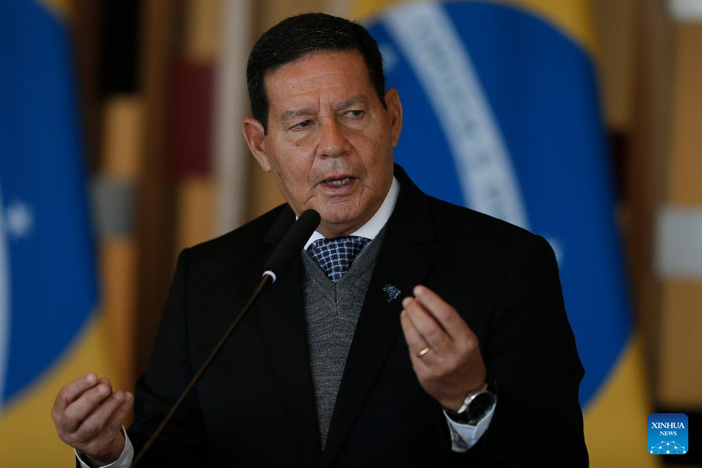 Hamilton Mourão ressalta importância da parceria entre Brasil e China