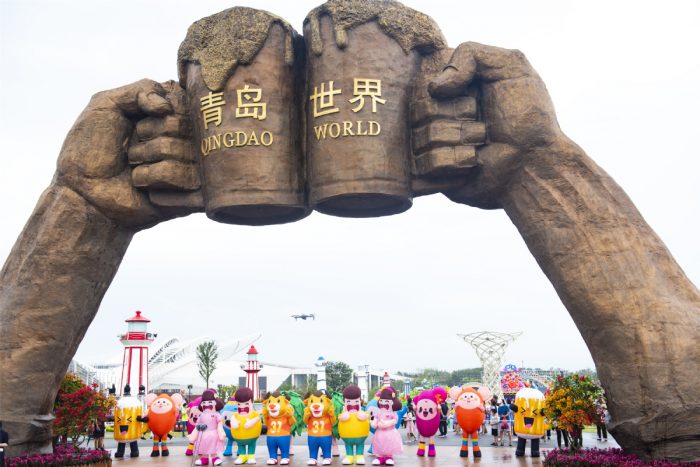 Festival internacional de cerveja é inaugurado em Qingdao