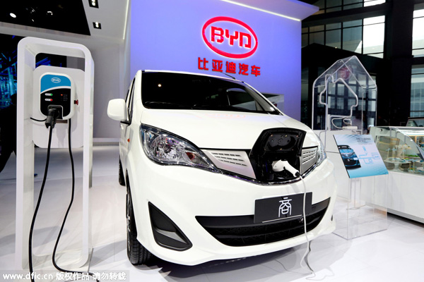 Vendas de veículos de energia renovável aceleram na China