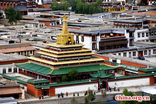 Mosteiro budista tibetano conclui primeira reforma em grande escala