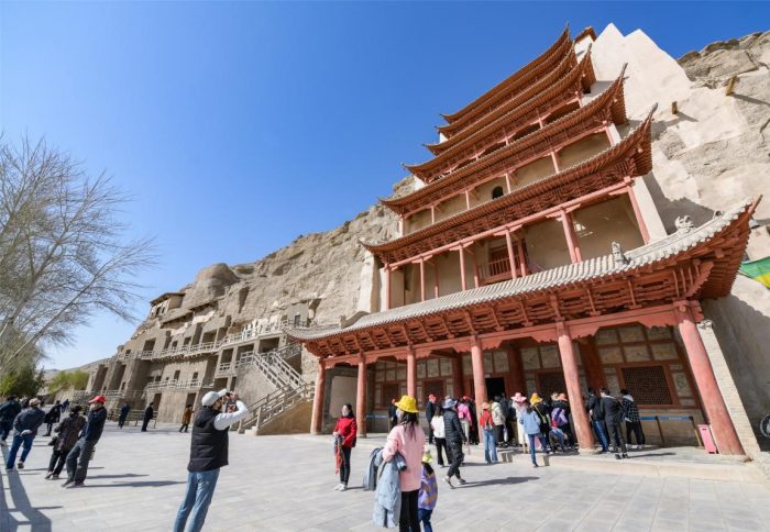 Plataforma cria modelo tridimensional das grutas de Dunhuang