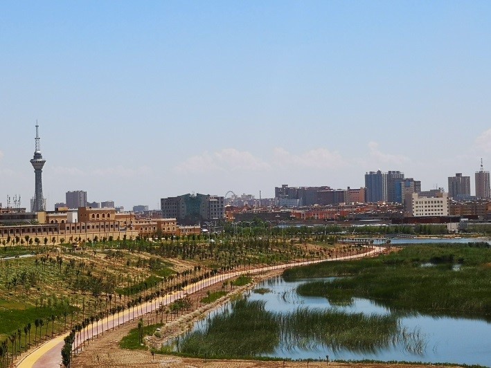 Parque em Xinjiang se torna refúgio para animais selvagens