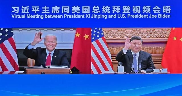 Videoconferência de chefes de Estado impulsiona relações sino-americanas