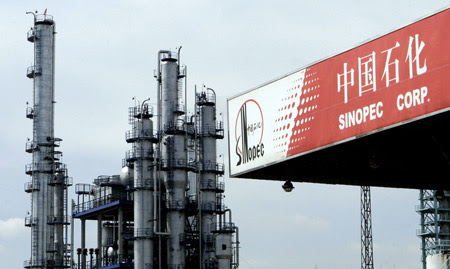 Sinopec fecha grande acordo com produtora norte-americana de gás natural liquefeito