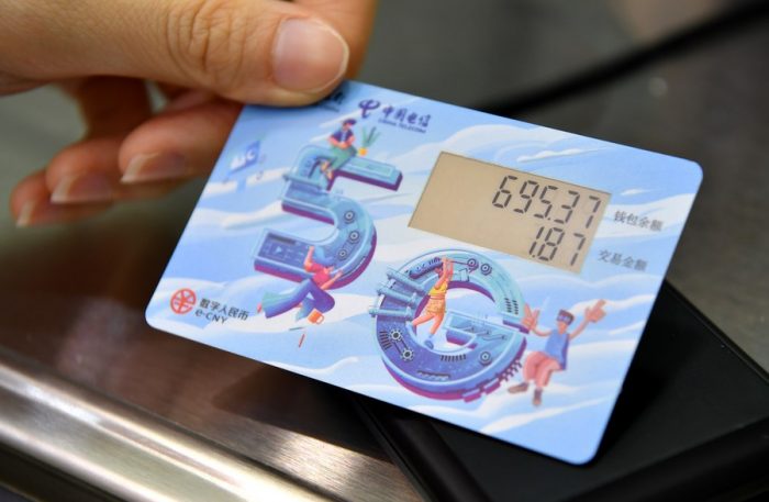 Transações digitais em yuan chinês somam o equivalente a US$ 14 bilhões