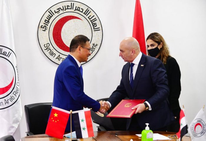 China envia mais de 4 mil toneladas de arroz para a Síria como ajuda humanitária