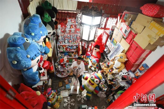 Chinês mantém “Mini Museu Olímpico” em Pequim