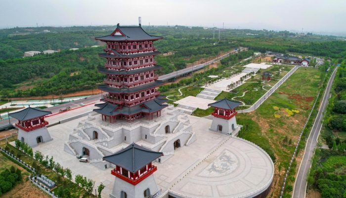 Pavilhão das Peónias, em Luoyang, inicia operação experimental