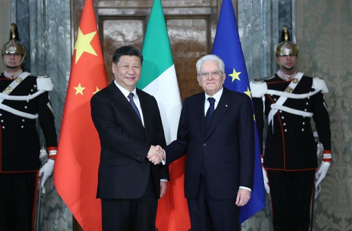 Xi e Mattarella enviam cartas de felicitações à exposição da antiga civilização romana