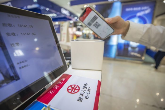 Transações de yuan digital na China atingem US$ 12,33 bilhões em 2022