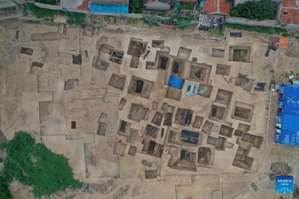 Relíquias da Dinastia Han são escavadas de ruínas de cidade antiga no norte da China