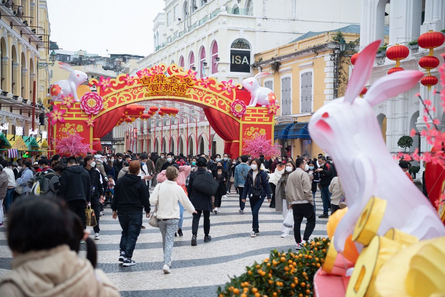 Número de visitantes em Macau triplica durante Festa da Primavera