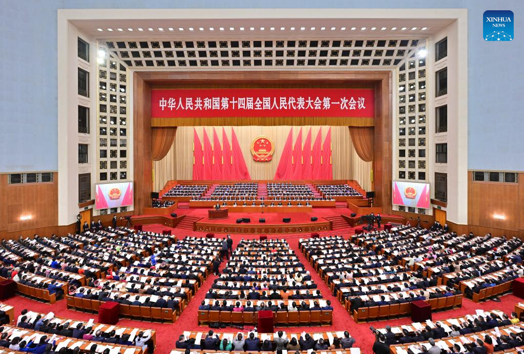 Legislatura nacional da China realiza 2ª reunião plenária da sessão anual