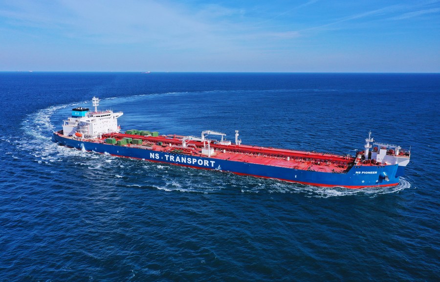 China fabrica navio-tanque para transportar petróleo de campos brasileiros