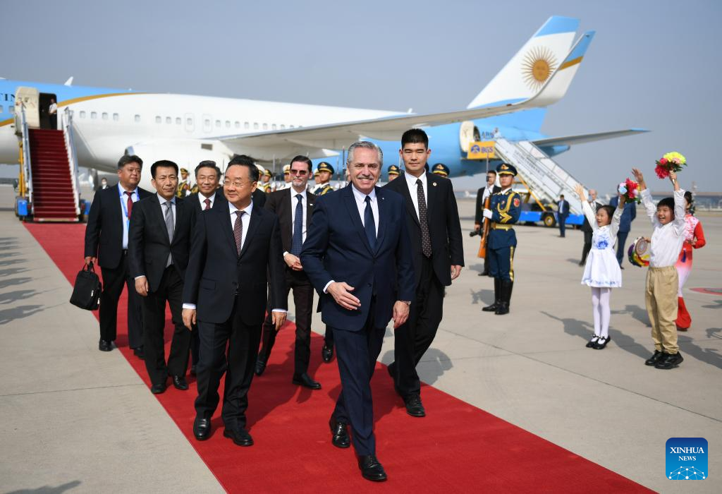 Presidente argentino espera cooperação mais ampla com a China