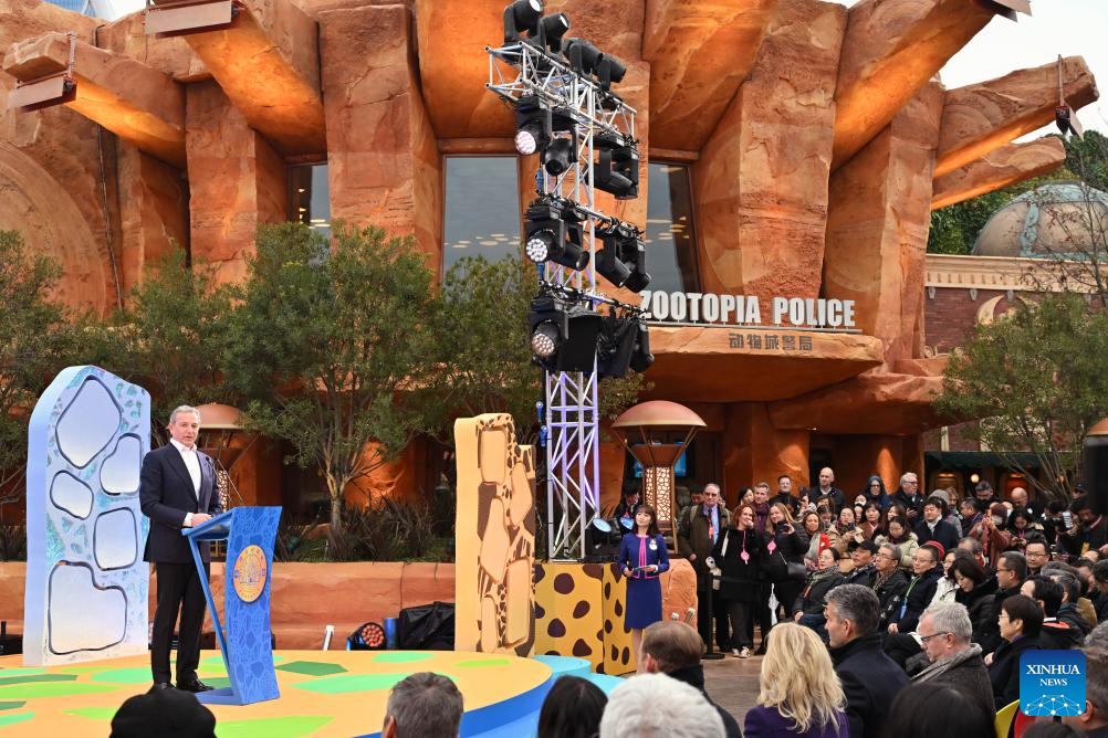 Primeiro parque temático do mundo baseado em “Zootopia” é inaugurado no Disney Resort de Xangai