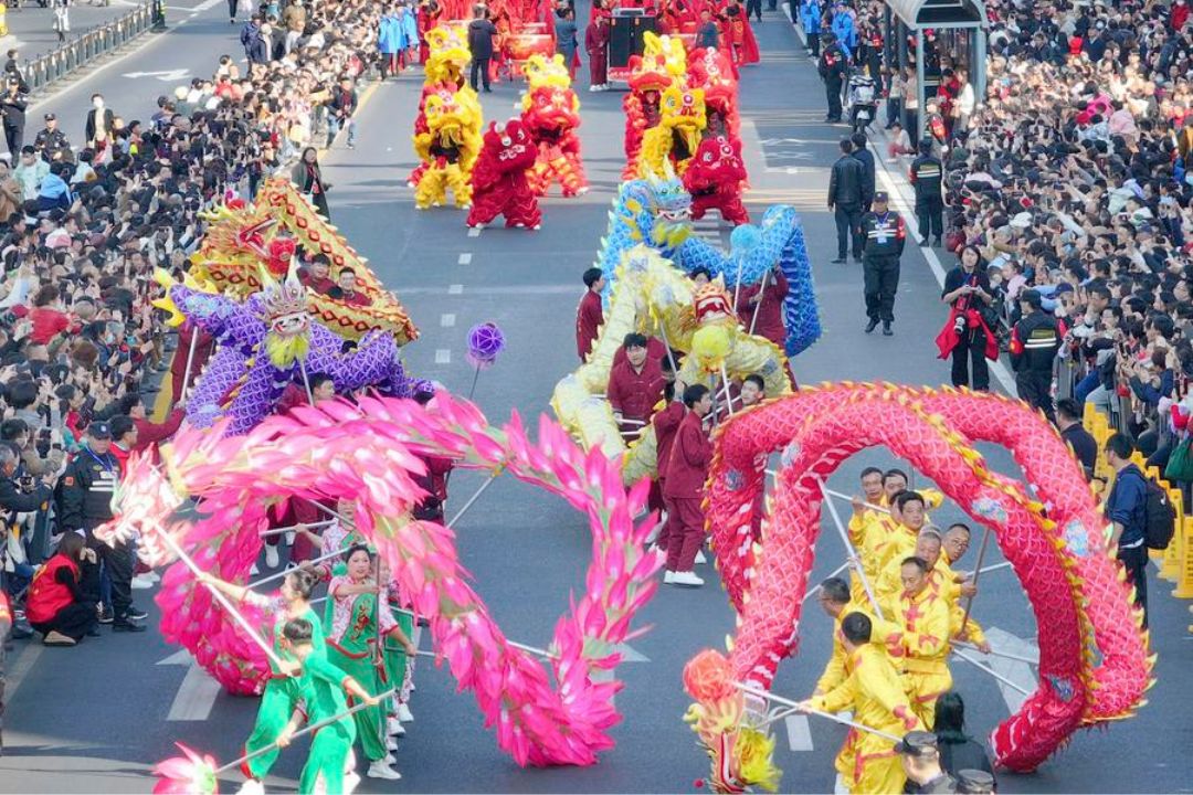 China registra consumo em alta durante feriado da Festa da Primavera