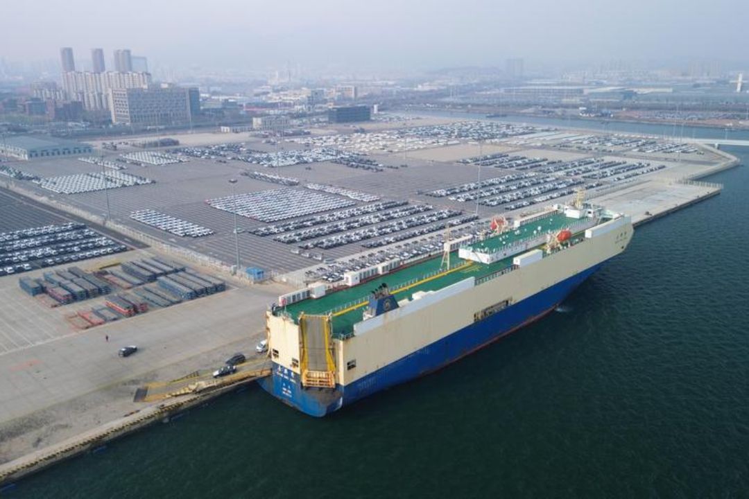 Porto de Dalian, no nordeste da China, retoma atividade de navios de cruzeiro internacionais