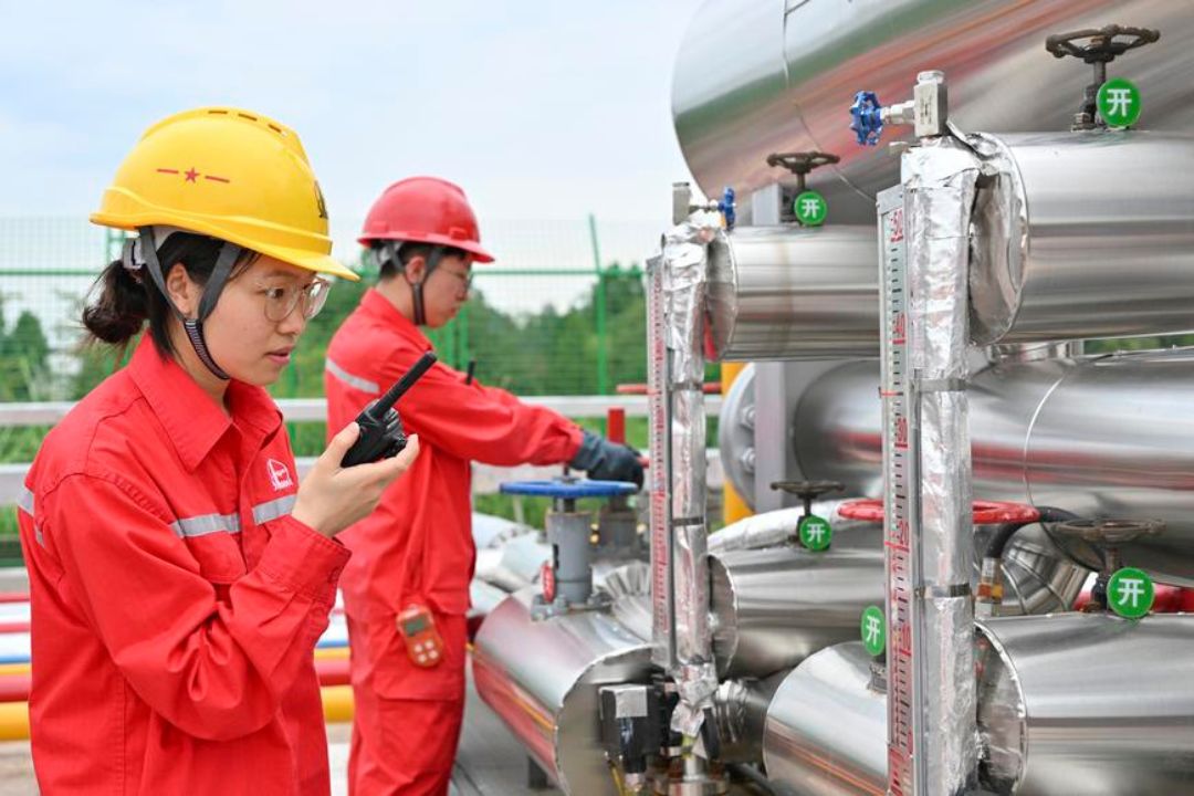 Principal campo de gás de xisto da China tem novos poços em operação