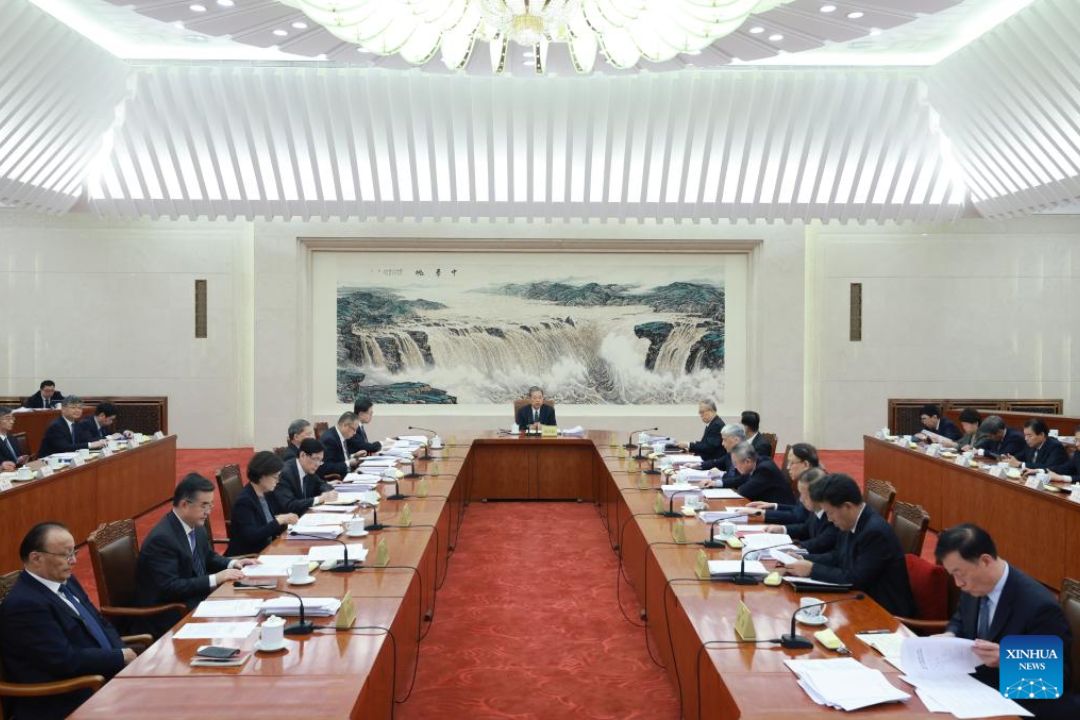 Mais alta legislatura da China programa próxima sessão do comitê permanente
