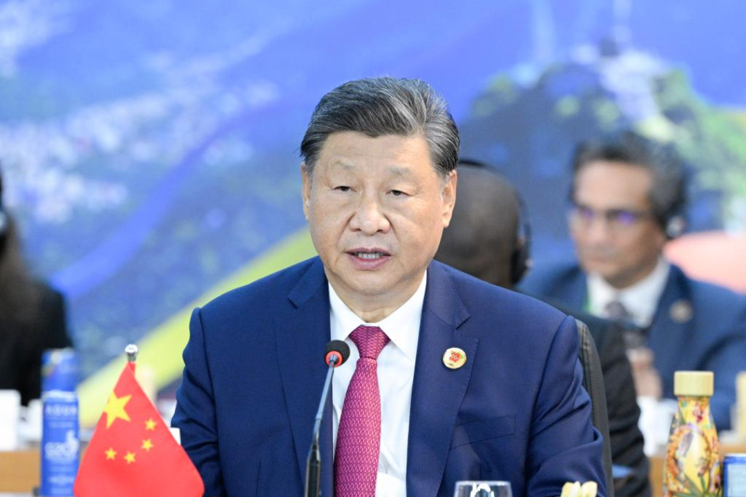 Xi pede construção do mundo justo de desenvolvimento comum e delinea ações da China para desenvolvimento global