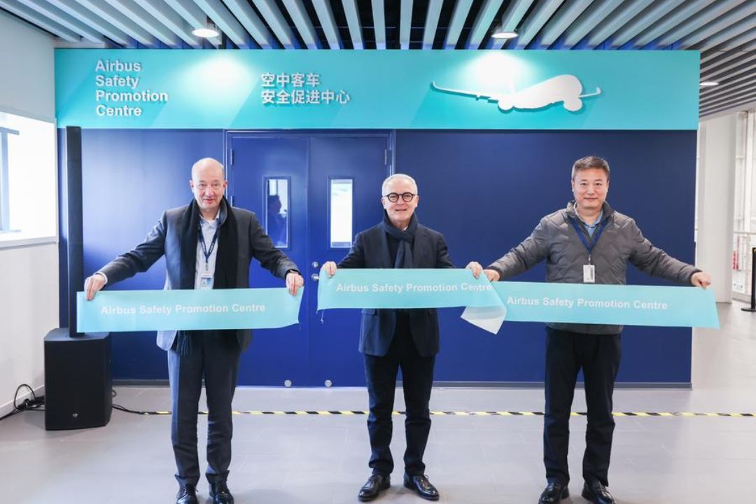 Airbus inaugura  primeiro centro de promoção de segurança na China