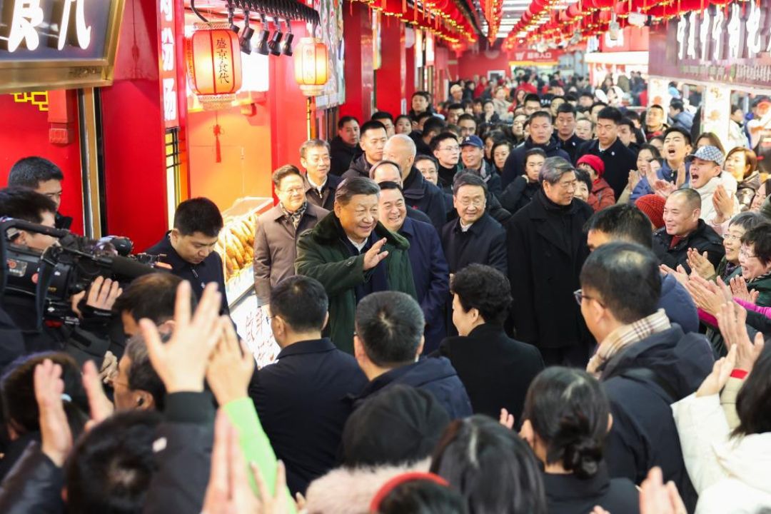 Xi estende saudações festivas antes do Ano Novo Chinês