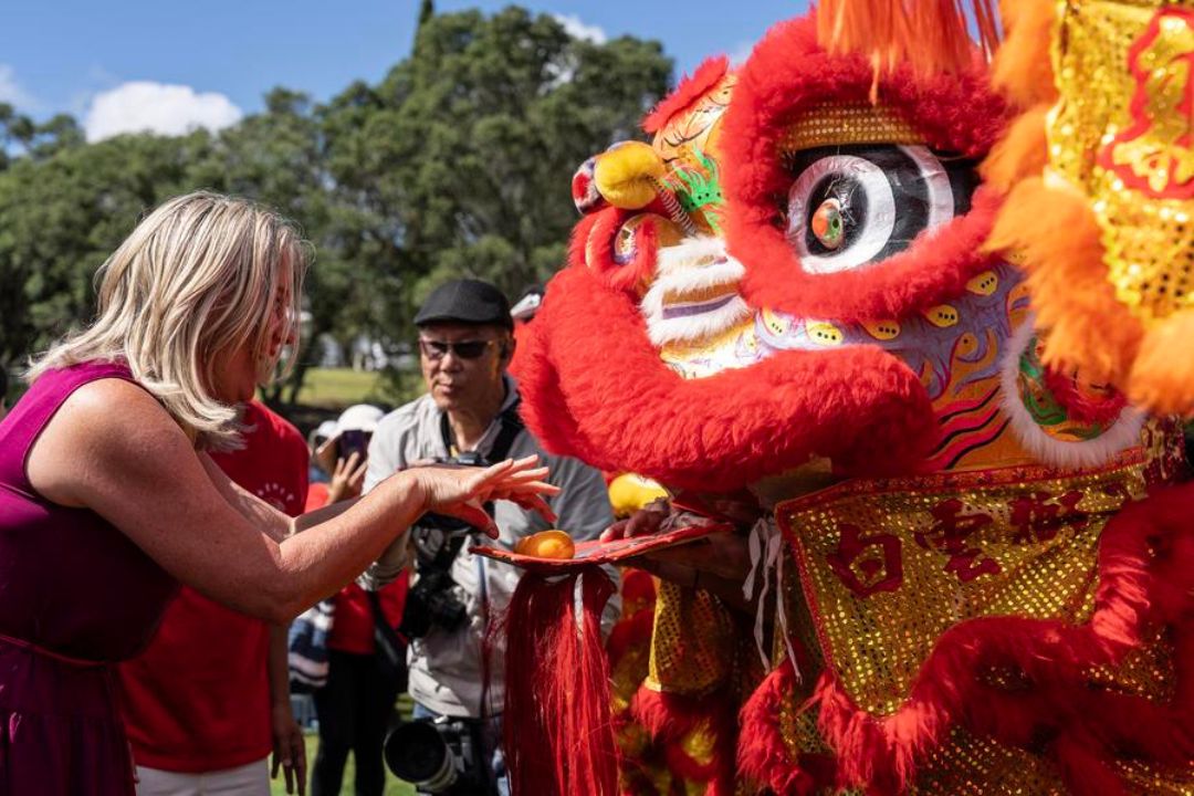 Carnaval do Ano Novo Chinês leva cultura e esportes ao Grey Lynn Park em Auckland