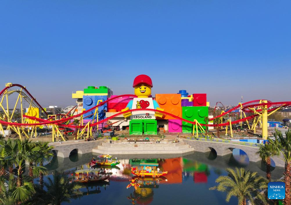 Legoland Shanghai inicia testes antes da inauguração oficial em julho