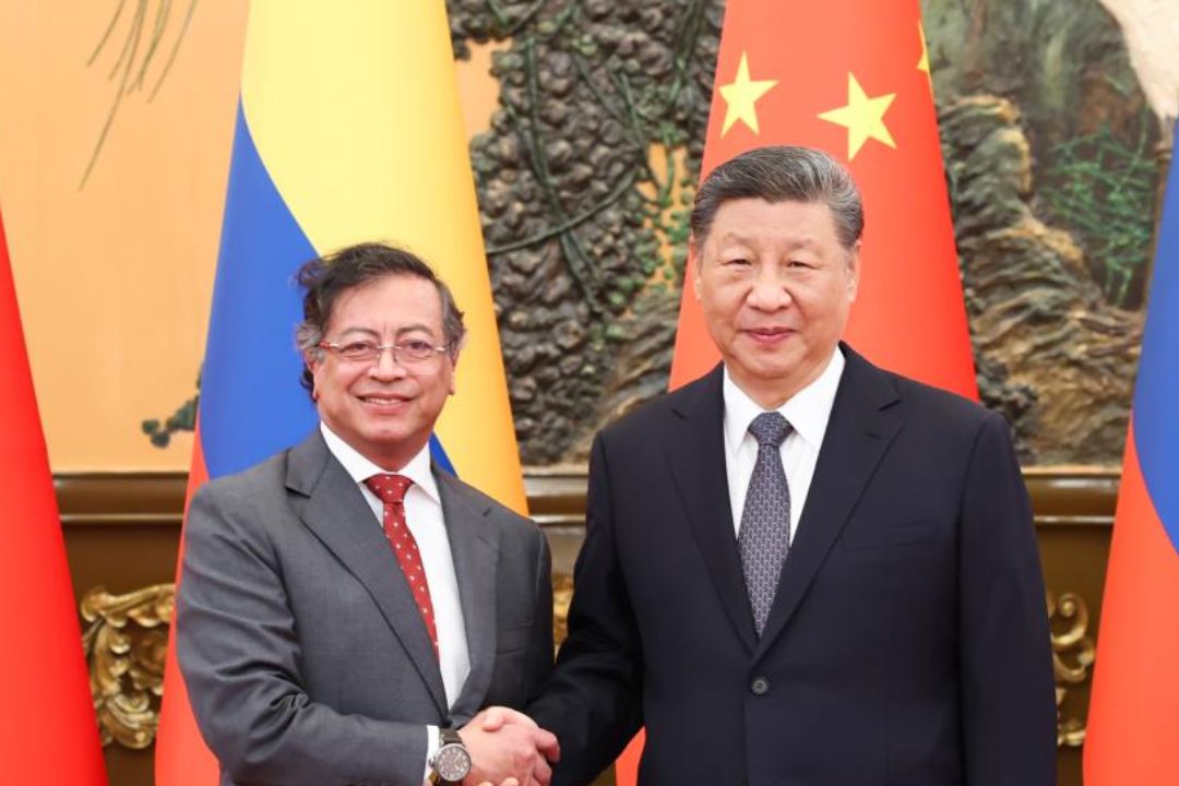 China e Colômbia reforçam parceria estratégica com adesão à Iniciativa Cinturão e Rota