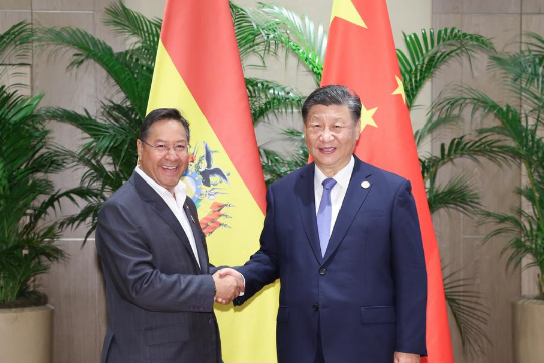 Xi Jinping e Luis Arce celebram 40 anos de relações diplomáticas entre China e Bolívia