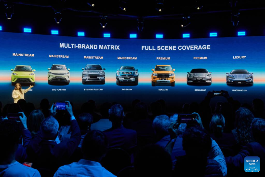 BYD estreia no mercado argentino com modelos elétricos e híbrido plug-in