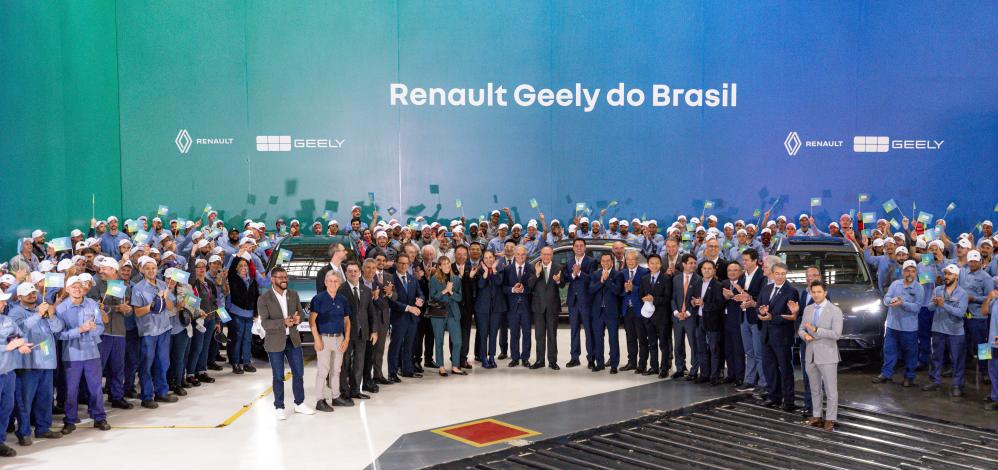 Geely retorna ao Brasil em parceria com Renault para produzir carros elétricos