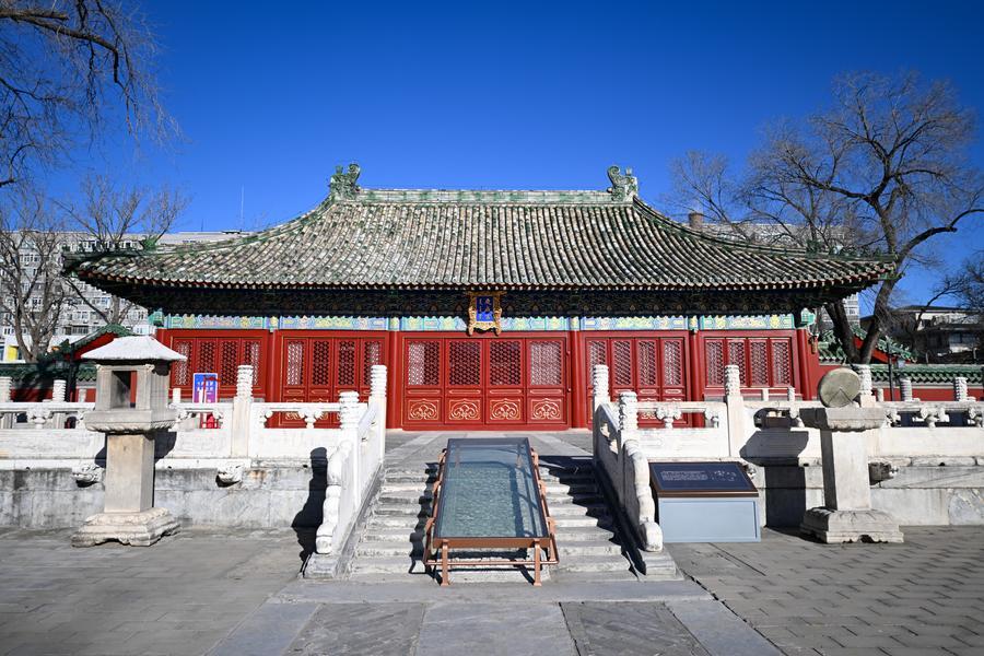 Templo Xiannongtan reconecta áreas internas e externas e avança na restauração do Eixo Central de Beijing
