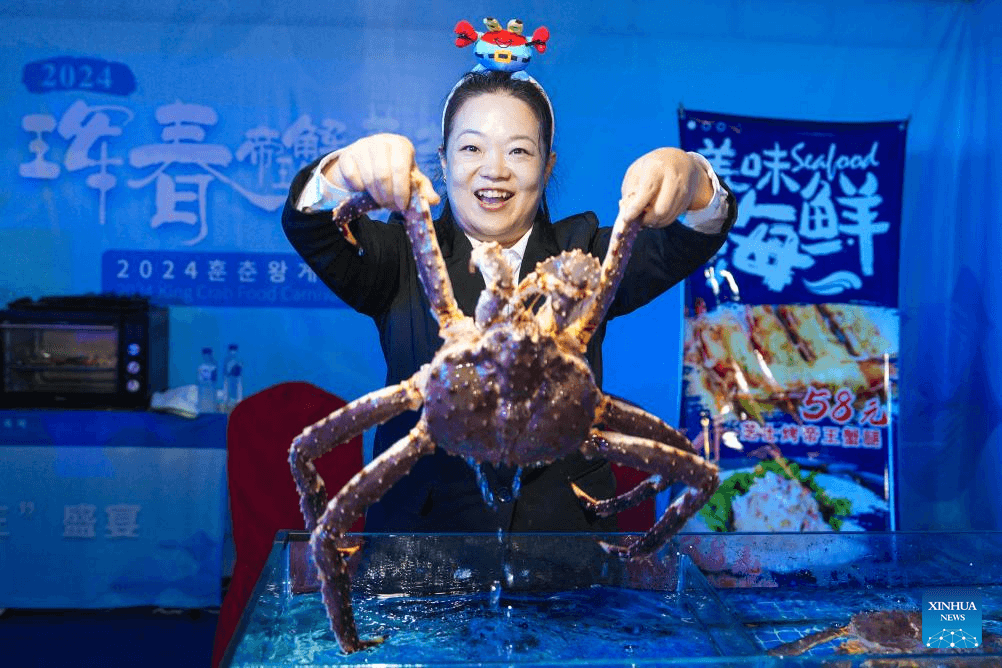 King crab russo ganha espaço na ceia do Ano Novo Chinês