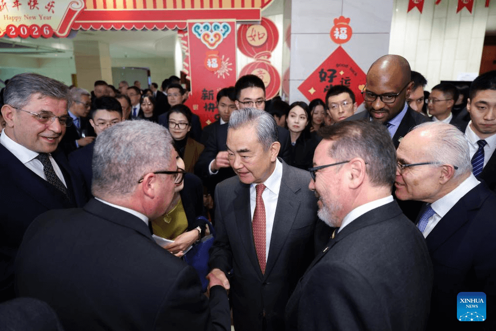China comemora Ano Novo com recepção diplomática