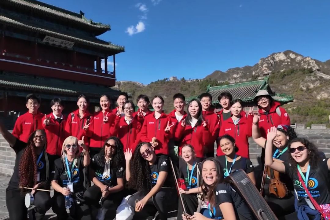 Eco de juventude: a viagem da Orquestra Forte de Copacabana pela China!
