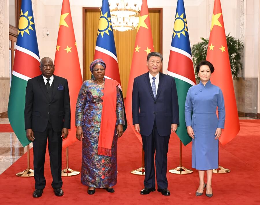 China e Namíbia elevam relações a “comunidade com futuro compartilhado”
