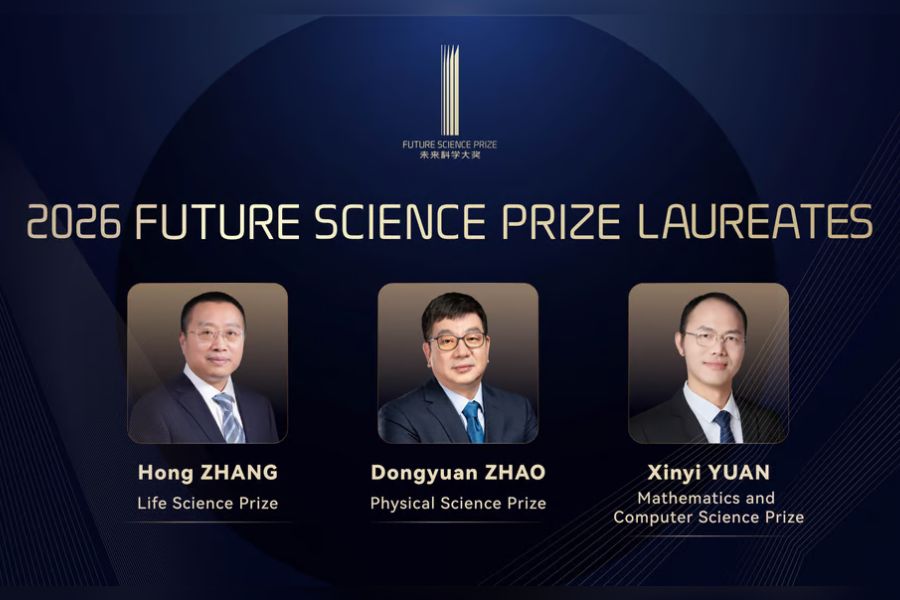 Três cientistas chineses vencem o “Nobel chinês” da ciência